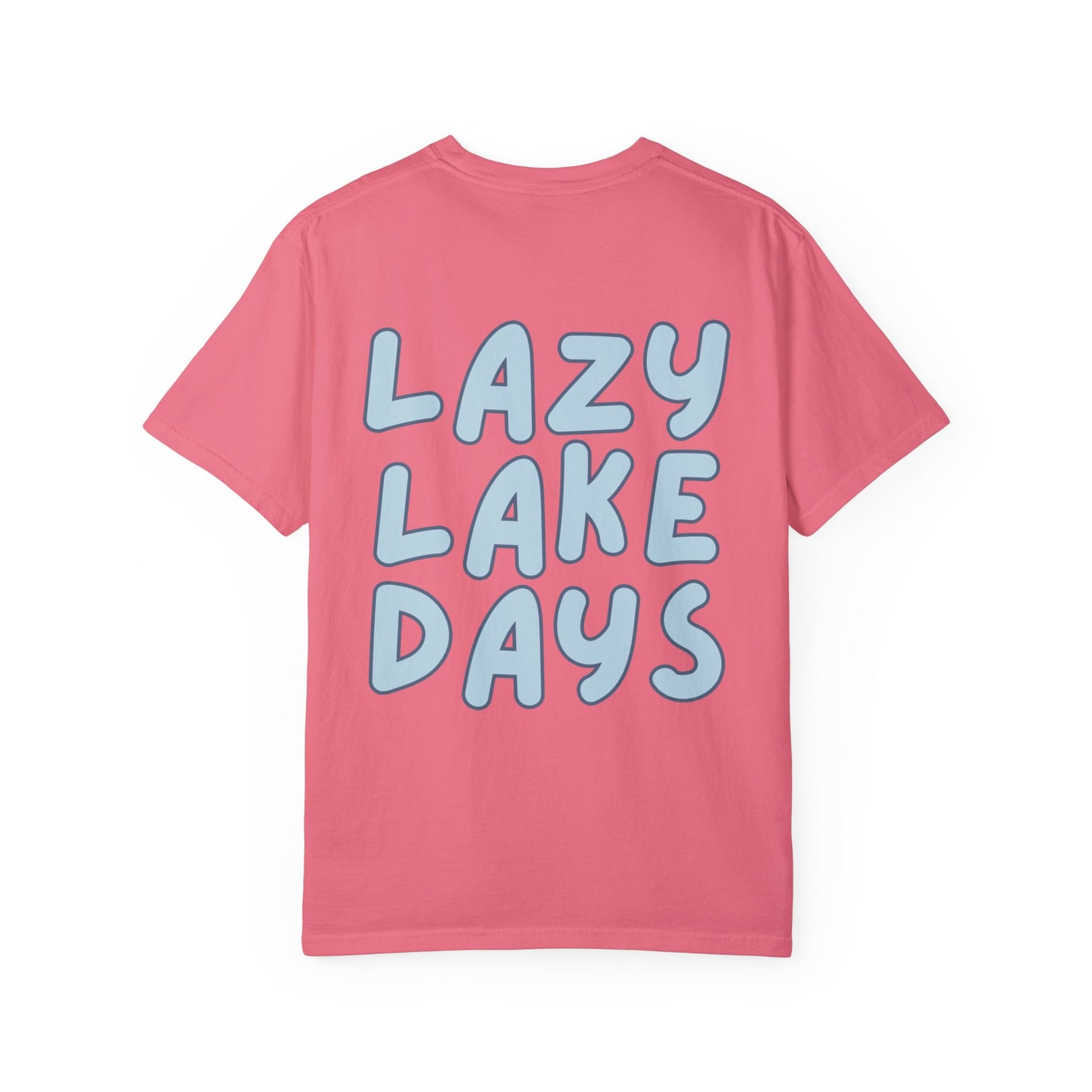 Lazy Lake Days Comfort Colors TShirt ( Special Edition) OhhSoSocial