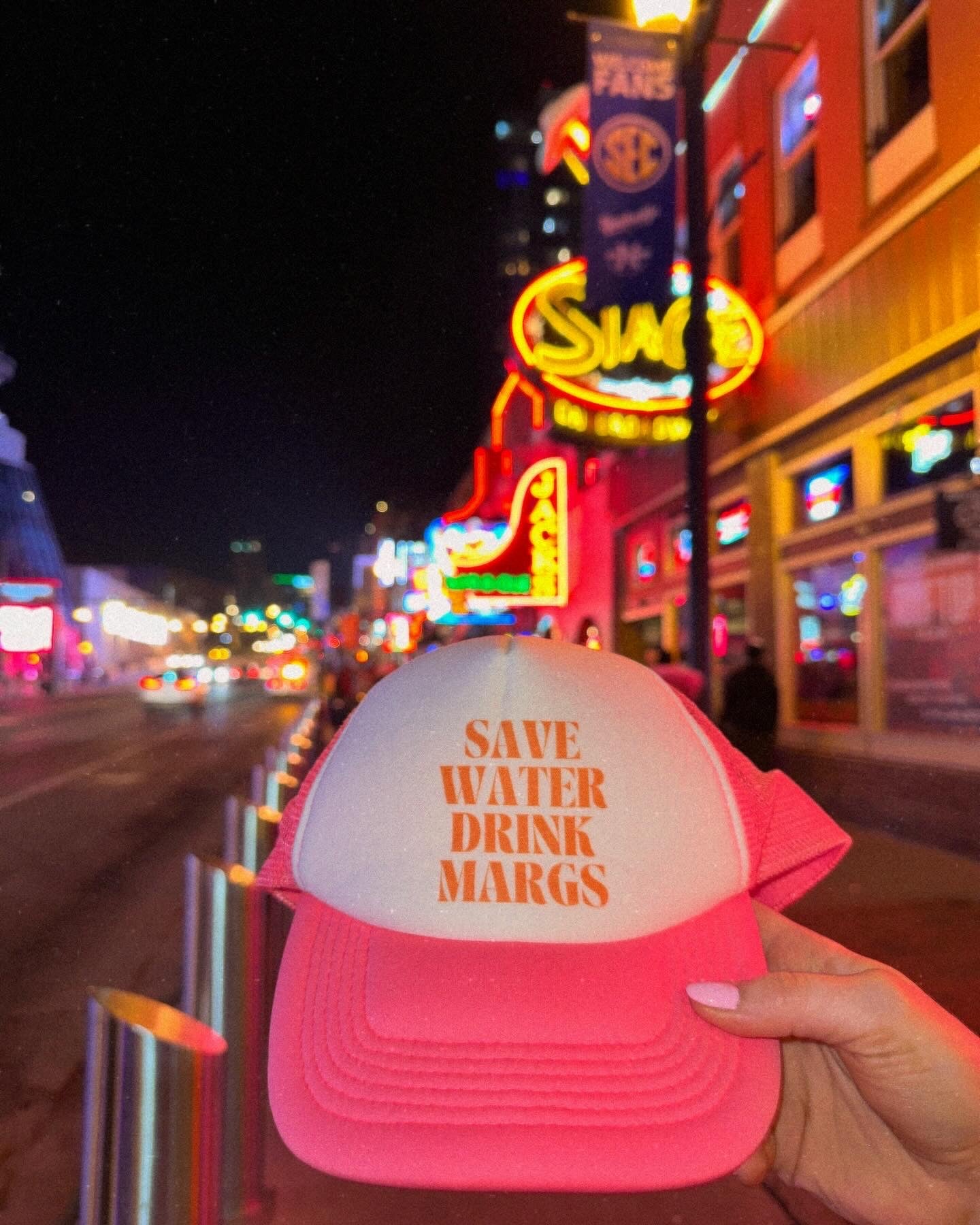 Save Water, Drink Margs Trucker Hat OhhSoSocial