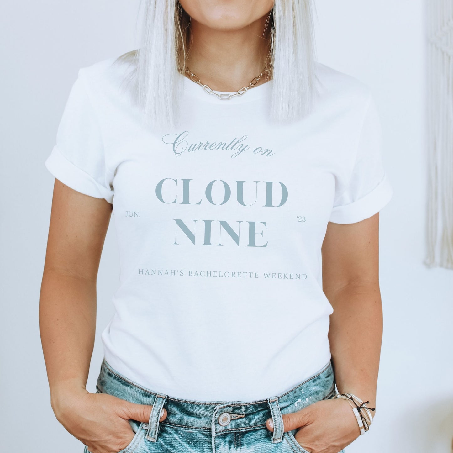 Cloud Nine Bachelorette T Shirt OhhSoSocial