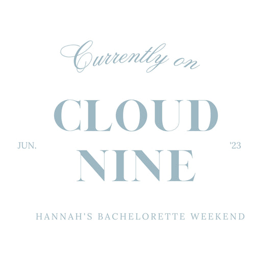 Cloud Nine Bachelorette OhhSoSocial