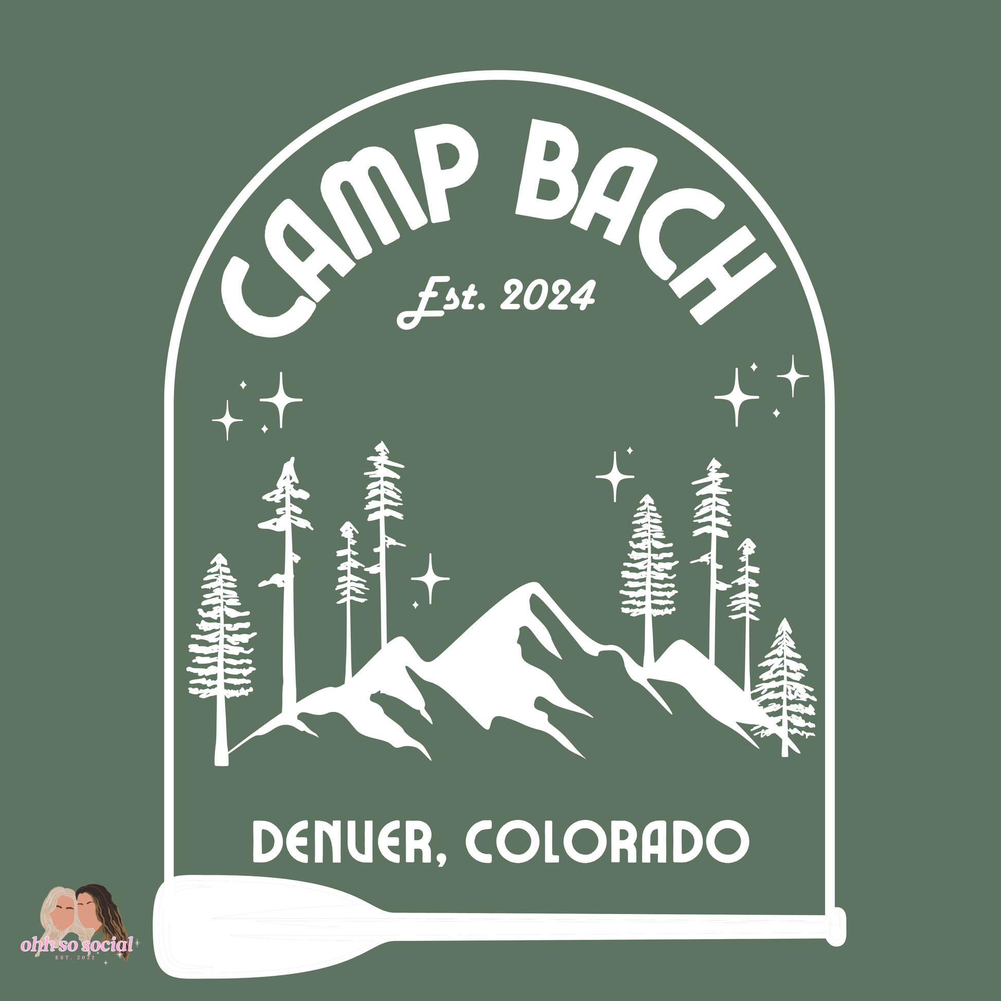 Camp Bachelorette (Design 3) OhhSoSocial