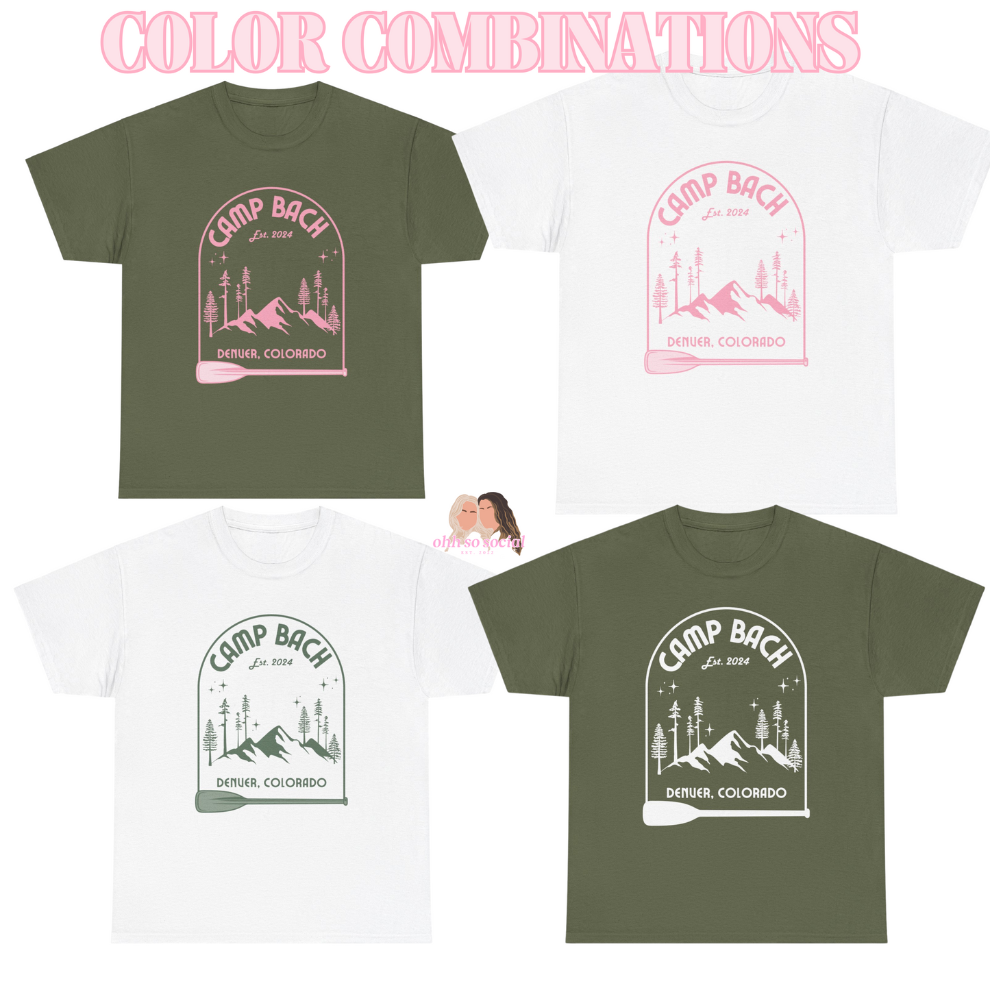 Camp Bachelorette (Design 3) OhhSoSocial