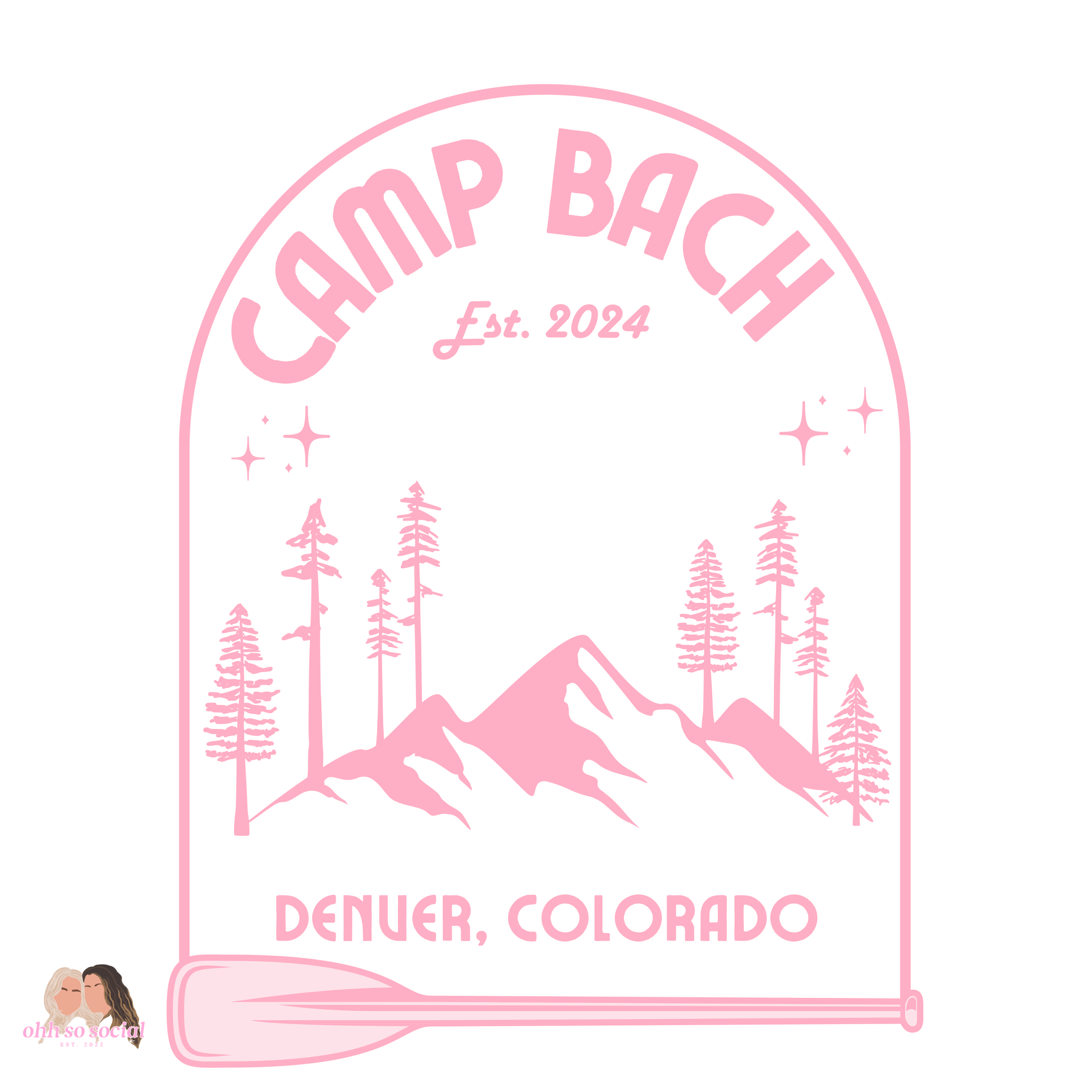 Camp Bachelorette (Design 3) OhhSoSocial