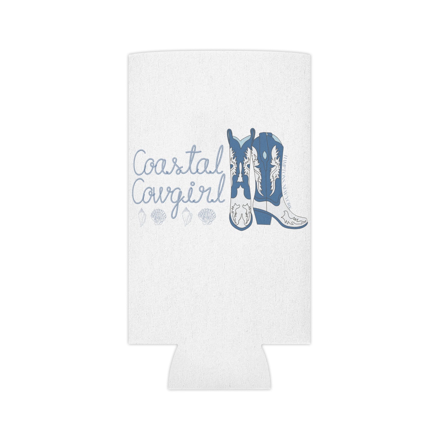 Copy of Coastal Cowgirl Bachelorette Slim Can Can Koozies OhhSoSocial