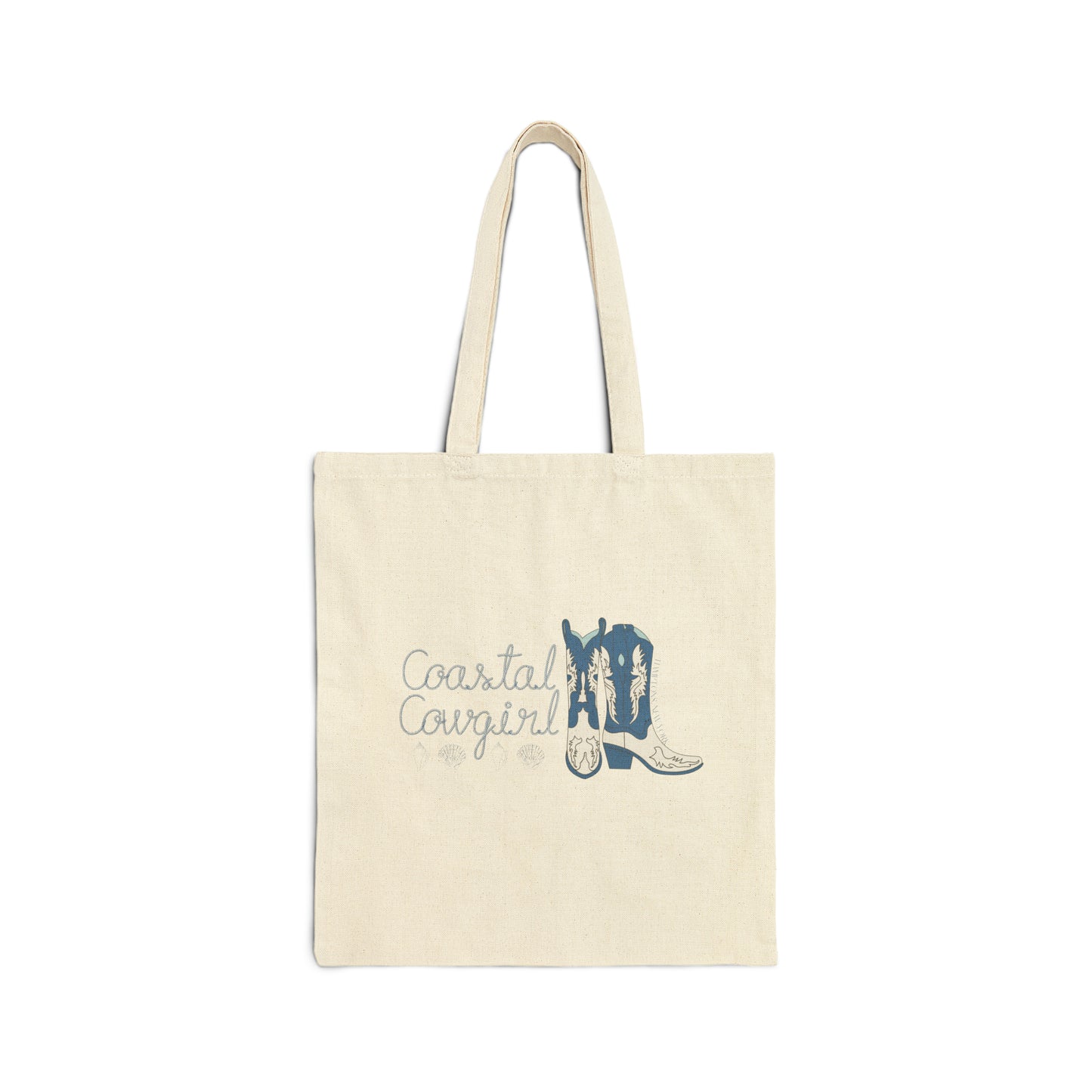 Coastal Cowgirl Bachelorette Canvas Tote Bag OhhSoSocial