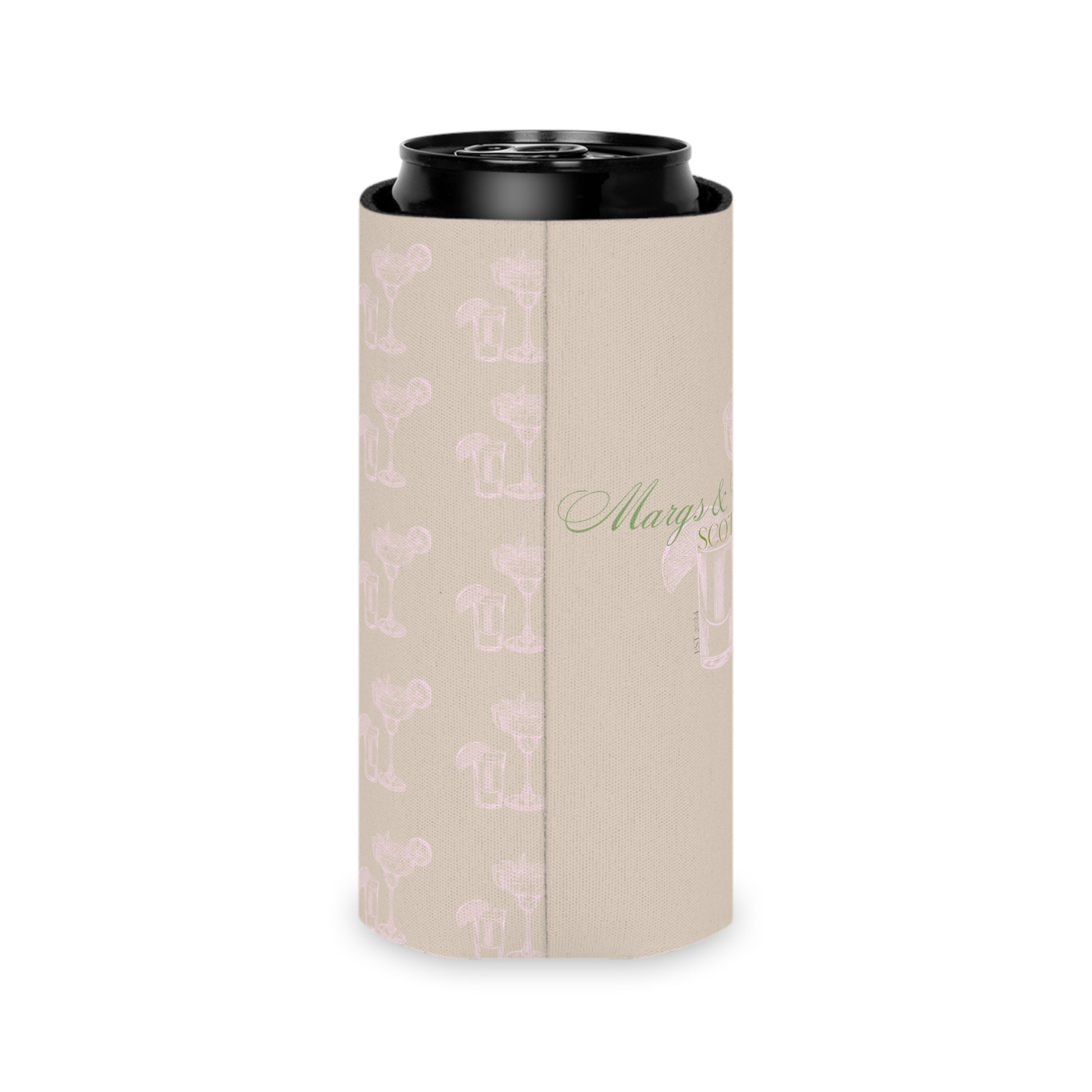 Margs & Matrimony Bachelorette Slim Can Can Koozies OhhSoSocial