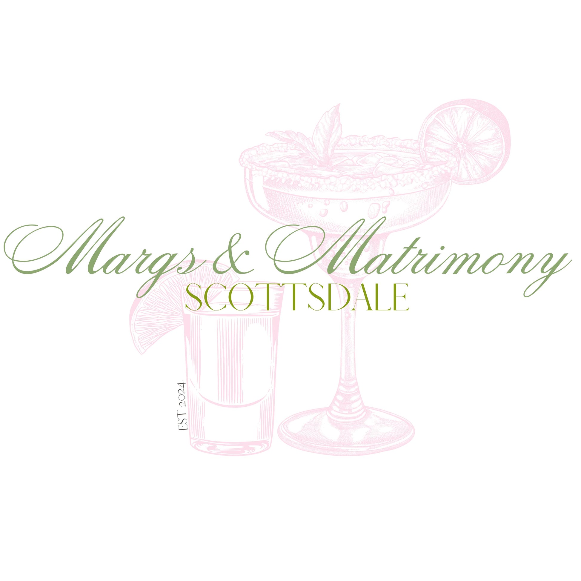 Margs & Matrimony Bachelorette Slim Can Can Koozies OhhSoSocial