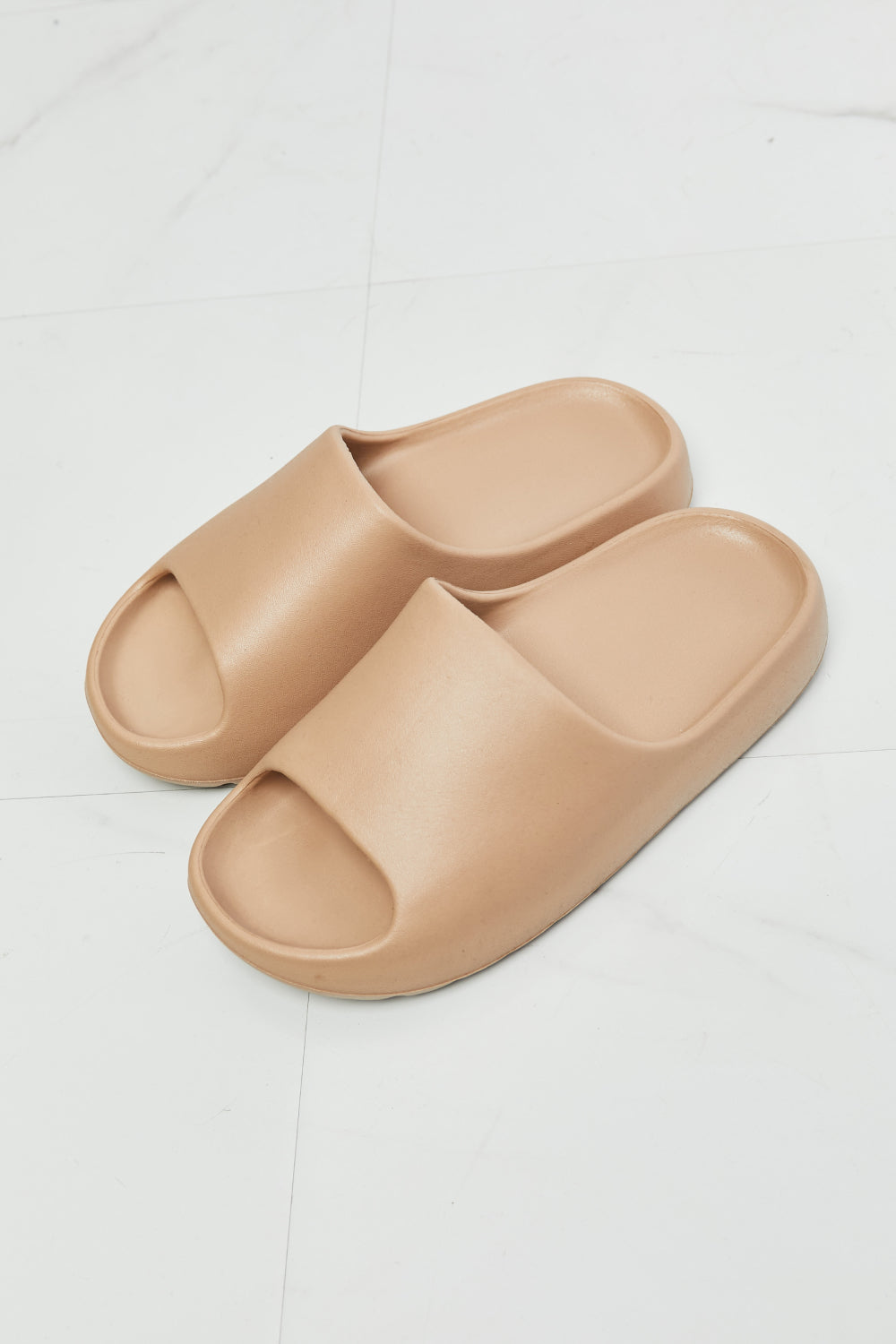 NOOK JOI In My Comfort Zone Slides in Beige Trendsi