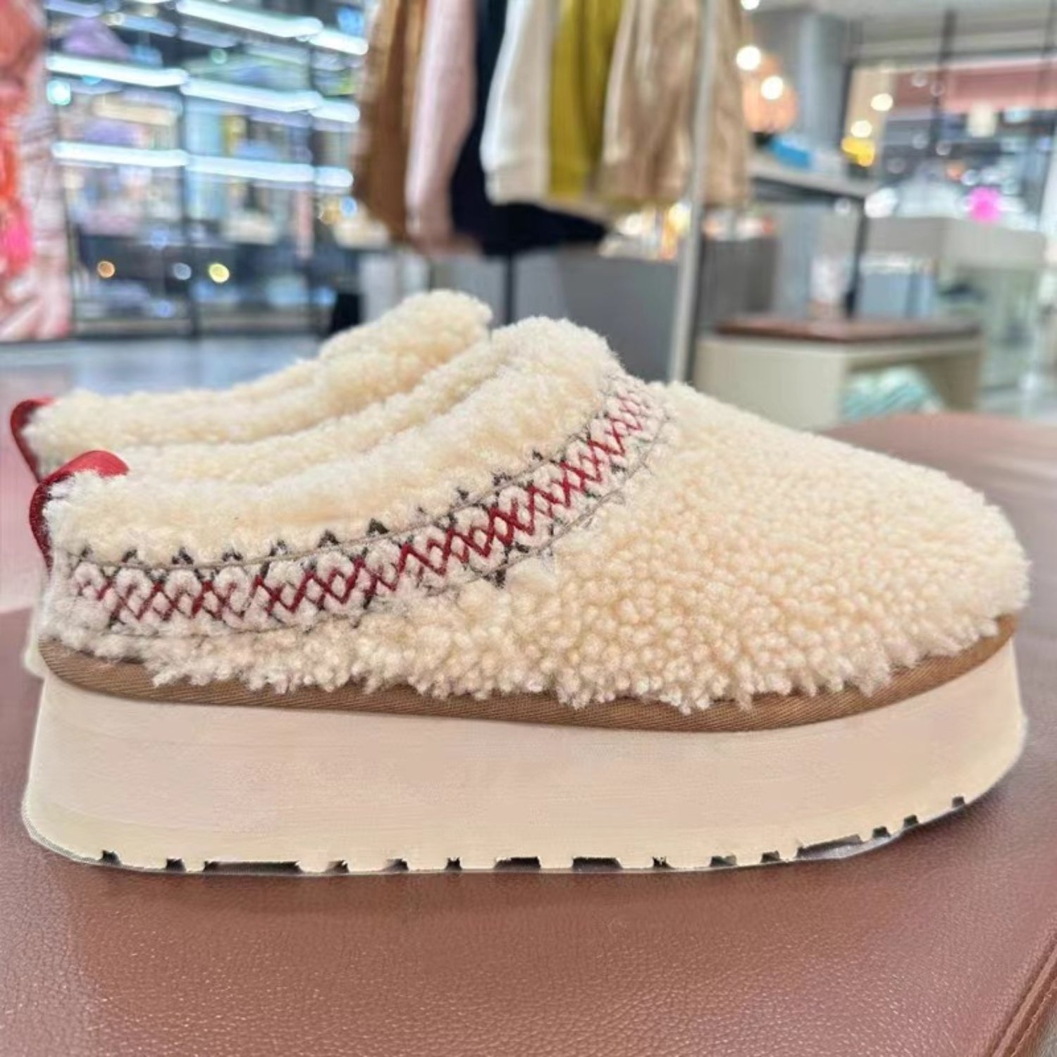 Braided Platform Slippers Trendsi