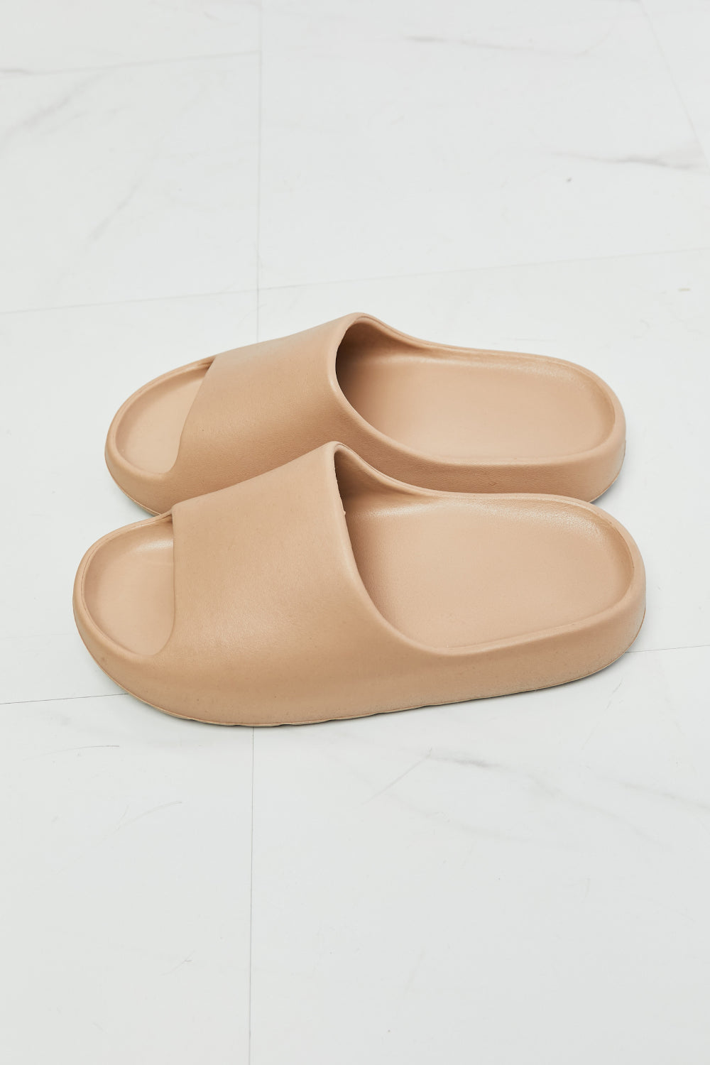 NOOK JOI In My Comfort Zone Slides in Beige Trendsi